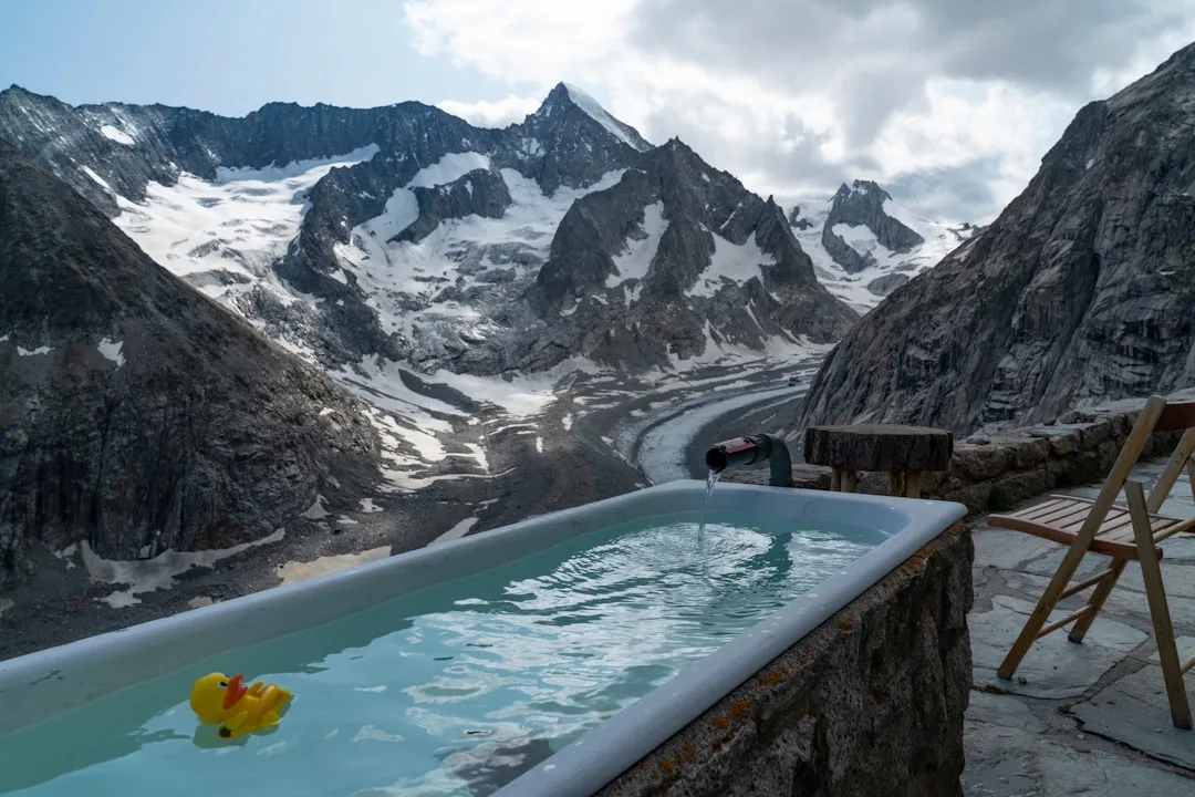 bain glacé | Lieux de Retraites