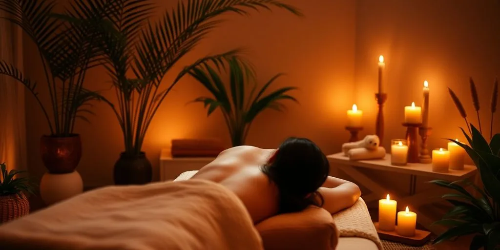 Massage ayurvédique pour le bien-être mental.