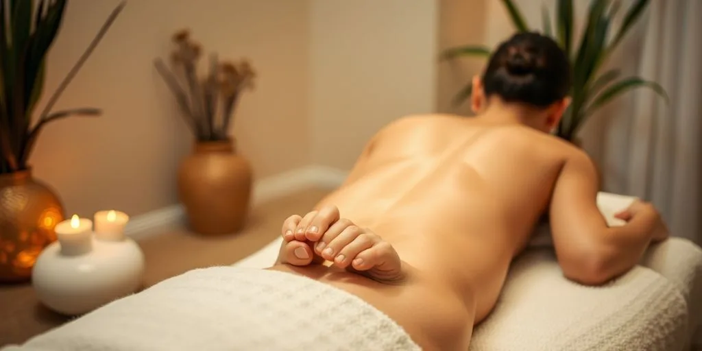 Massage réflexo pour le bien-être et le sommeil.