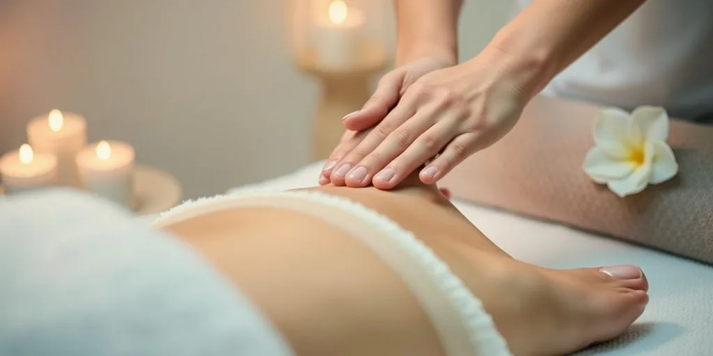 Massage réflexo pour le bien-être et la détente.