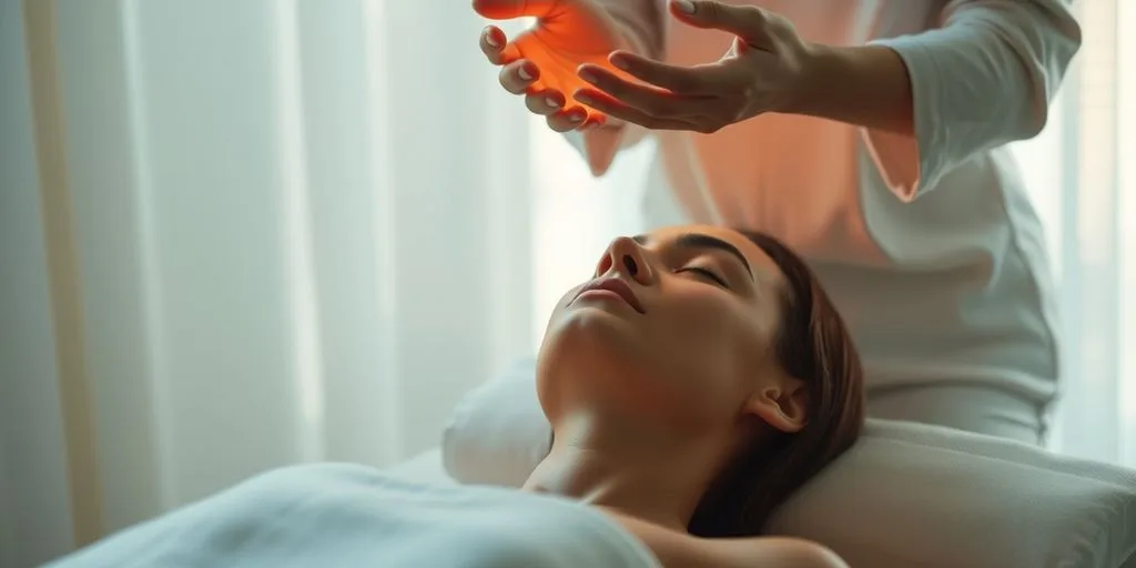 Séance de coupe vibratoire pour le bien-être.