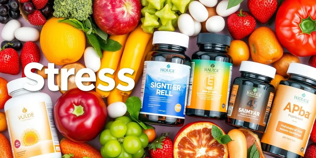 Compléments alimentaires pour réduire le stress et l'anxiété.