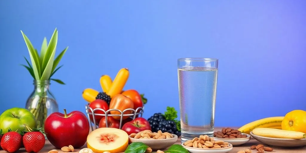 Aliments sains pour le jeûne intermittent et bien-être.