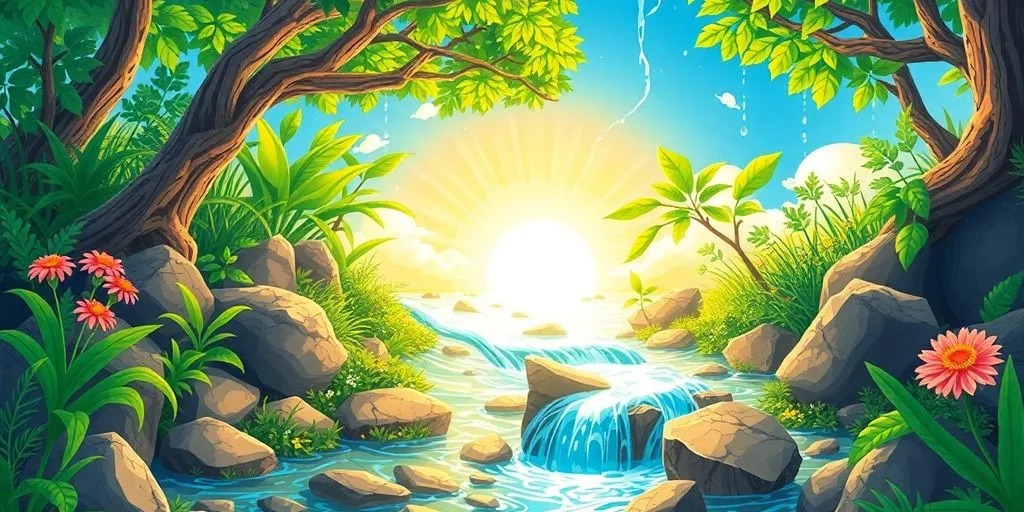 Géobiologie : nature et flux d'énergie harmonieux.