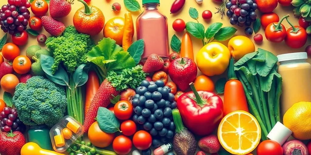 Fruits et légumes colorés pour une santé optimale